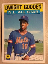 Dwight Gooden card 1986
